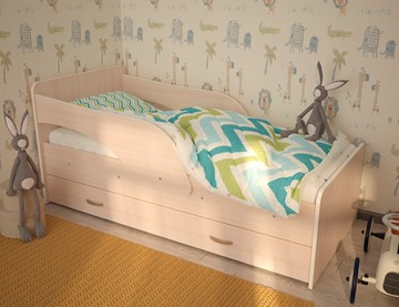 Детская кровать Максимка, цвет Млечный дуб в Нефтекамске