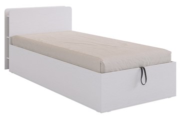 Односпальная детская кровать Юниор 90х200 (белое дерево) в Стерлитамаке