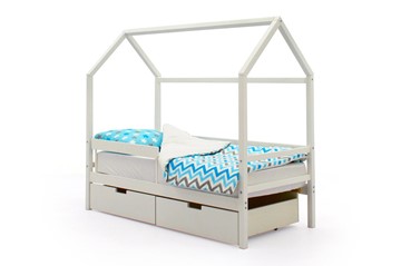 Детская кровать-домик Svogen белый в Стерлитамаке