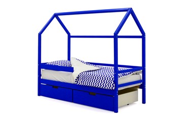 Детская кровать-домик Svogen синий в Салавате
