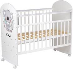 Детская кровать для мальчика Фея 701 Коала, белый в Стерлитамаке