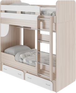 Двухэтажная детская кровать Остин М25 в Уфе
