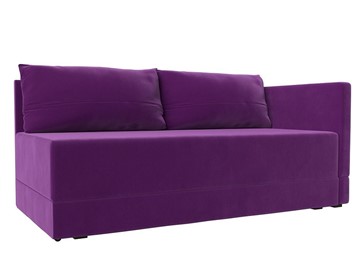Диван-кровать Никас, Фиолетовый (Микровельвет) в Салавате