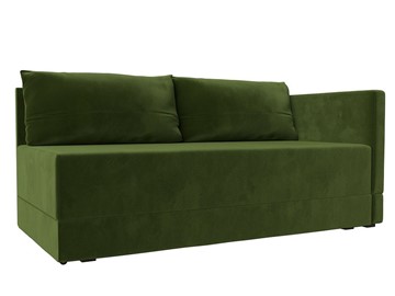 Диван-кровать Никас, Зеленый (Микровельвет) в Уфе