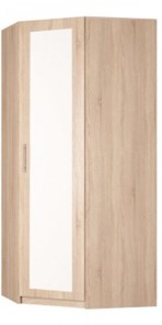 Угловой шкаф распашной Реал (YR-230х1034 (3)-М Вар.1), с зеркалом в Стерлитамаке
