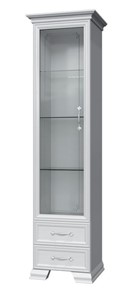 Шкаф-витрина Грация ШР-1, белый, 1 стекло, 420 в Стерлитамаке