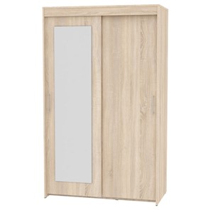 Шкаф 2-дверный Топ (T-1-198х120х45 (5)-М; Вар.1), с зеркалом в Нефтекамске