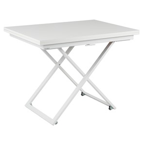 Складной стол-трансформер СТОЛБУРГ Compact, Белый/Белый в Стерлитамаке