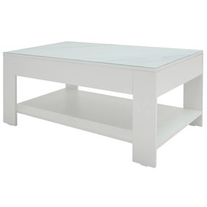 Стеклянный столик BeautyStyle-26 (белый-Luminar 189) в Уфе