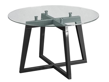 Стеклянный столик Рилле-445 (серый графит) в Уфе