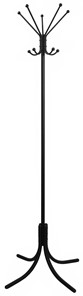 Вешалка напольная КР-10Л, цвет черный в Стерлитамаке