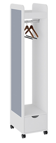 Комбинированная вешалка Лайт (Белый глянец) в Стерлитамаке