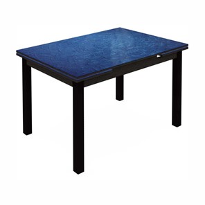 Раздвижной стол Шанхай исп.1 металл. крашенные №21 (Exclusive h129/черный) в Уфе