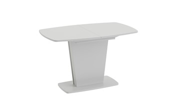 Стеклянный стол Честер тип 2, цвет Белый/Стекло белый глянец в Уфе