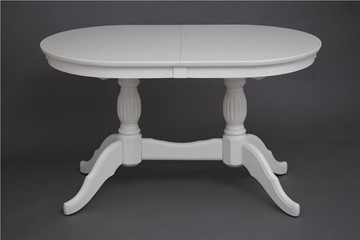 Кухонный раскладной стол Лилия-1300 (слоновая кость) 78,5x82x130+35 в Стерлитамаке
