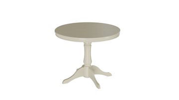 Круглый стол на кухню Орландо Т1, цвет Слоновая кость (Б-111.02.1) в Нефтекамске