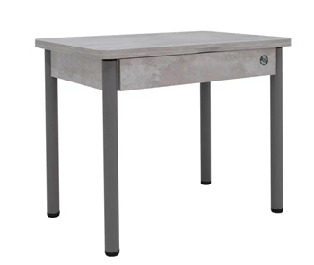 Маленький кухонный стол Прайм-3Р, Цемент светлый в Стерлитамаке