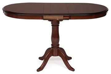 Кухонный овальный стол Solerno (ME-T4EX) 70х100+29х75, MAF Brown арт.10481 в Стерлитамаке