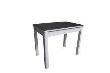 Мини-стол на кухню Айсберг-1СТ белое-черное в Уфе