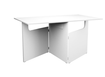 Кухонный стол раздвижной ХИТ -СО-8, Белая шагрень в Стерлитамаке