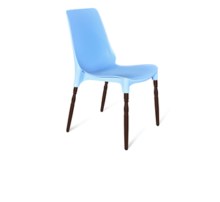 Кухонный стул SHT-ST75/S424-F (голубой/коричневый муар) в Стерлитамаке