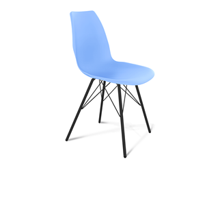 Кухонный стул SHT-ST29/S37 (голубой pan 278/черный муар) в Уфе