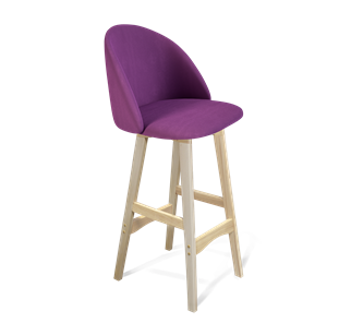 Барный стул SHT-ST35 / SHT-S65 (ягодное варенье/прозрачный лак) в Стерлитамаке