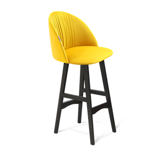Барный стул SHT-ST35-1 / SHT-S65 (имперский жёлтый/венге) в Стерлитамаке