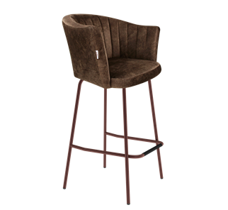 Барный стул SHT-ST42-1 / SHT-S29P (кофейный трюфель/медный металлик) в Стерлитамаке