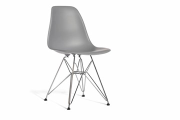 Обеденный стул derstuhl DSL 110 Chrom (темно-серый) в Уфе