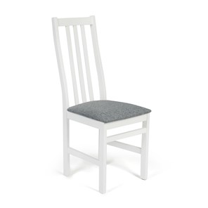 Обеденный стул SWEDEN / white, ткань серая (16/1) id 19556 разобранный в Стерлитамаке