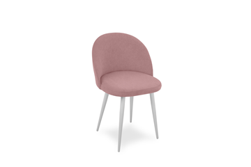 Кухонный стул Лайт розовый белые ножки в Уфе