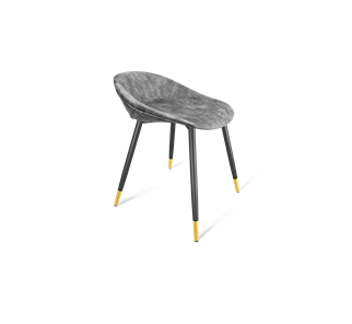 Обеденный стул SHT-ST19-SF1 / SHT-S95-1 (дымный/черный муар/золото) в Стерлитамаке