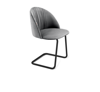 Обеденный стул SHT-ST35-1 / SHT-S45-1 (угольно-серый/черный муар) в Стерлитамаке