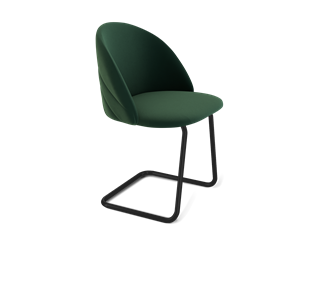 Обеденный стул SHT-ST35-2 / SHT-S45-1 (лиственно-зеленый/черный муар) в Стерлитамаке