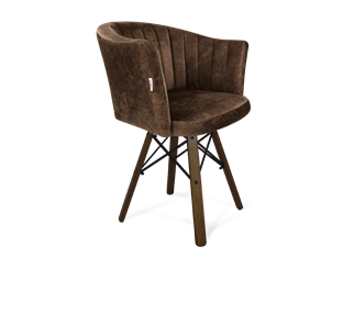 Обеденный стул SHT-ST42-1 / SHT-S70 (кофейный трюфель/темный орех/черный муар) в Стерлитамаке