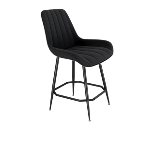 Полубарный стул SHT-ST37 / SHT-S148-1 (ночное затмение/черный муар) в Стерлитамаке