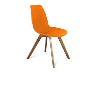 Обеденный стул SHT-ST29/S39 (оранжевый ral2003/светлый орех) в Стерлитамаке