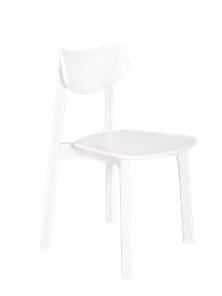Обеденный стул Daiva Вега ЖС, Белый в Стерлитамаке