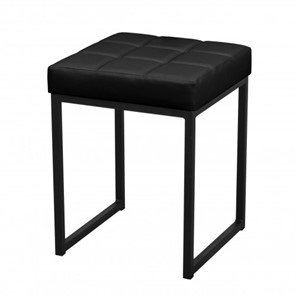 Обеденный стул Лофт Комфорт СРП-904 эмаль черная Экотекс черный в Стерлитамаке