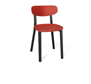 Кухонный стул SHT-ST85-2/SB85-2/S85 (красный/черный) в Уфе