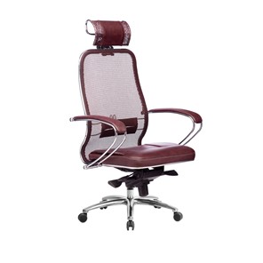 Офисное кресло Samurai SL-2.04, темно-бордовый в Уфе