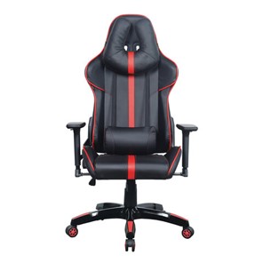 Офисное кресло Brabix GT Carbon GM-120 (две подушки, экокожа, черное/красное) 531931 в Стерлитамаке