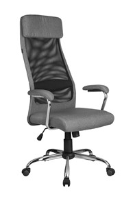 Кресло Riva Chair 8206 HX (Серый/черный) в Стерлитамаке
