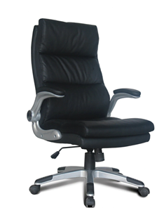 Офисное кресло BRABIX "Fregat EX-510", рециклированная кожа, черное, 530863 в Уфе