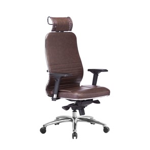 Офисное кресло Samurai KL-3.04, темно-коричневый в Салавате