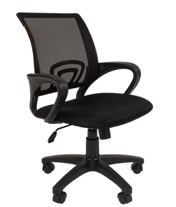 Кресло компьютерное CHAIRMAN 696 black Сетчатый акрил DW62 черный в Салавате