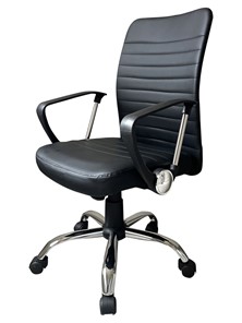 Кресло компьютерное С 161 W черный в Стерлитамаке