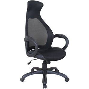 Офисное кресло Brabix Premium Genesis EX-517 (пластик черный, ткань/экокожа/сетка черная)   531574 в Уфе