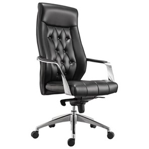 Офисное кресло BRABIX PREMIUM "Sonata EX-754", мультиблок, алюминий, экокожа, черное, 532491 в Салавате